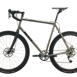 2017 Moots Cycles Psychlo X YBB Silver, gray or bare metal