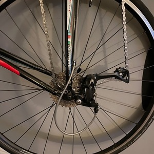 2010 Bianchi via Nirone 7 Sora w/ Black Sora Derai... Black and Red