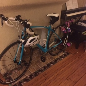2015 Trek Silque Blue and White