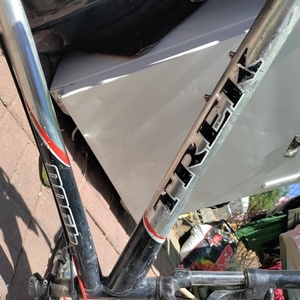 2004 Trek 4900 Silver, gray or bare metal