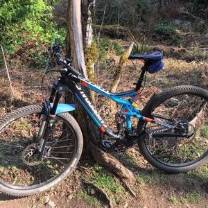 2014 Cannondale Trigger 29 4 Black, Blue, and Orange