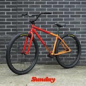 Sunday Bmx 29 in Red and Orange