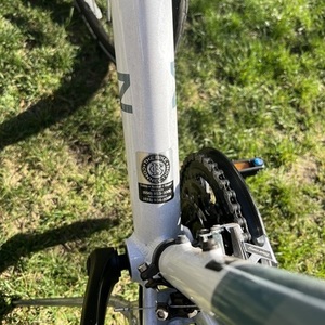 2021 Marin Bikes Terra Linda 2 White and Silver, gray or bare metal