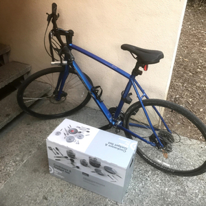 Trek FX 2 Disc Blue and Black