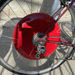 1985 Trek Burgundy 720 series Red and Yellow or Gold