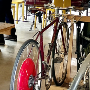 1985 Trek Burgundy 720 series Red and Yellow or Gold