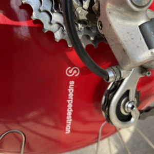 1985 Trek Burgundy 720 series Red and Yellow or Gold