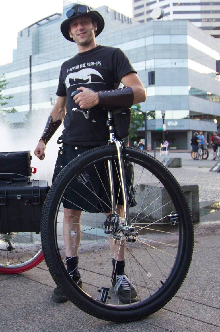 2015 Nimbus Stealth 36" Commuter Unicycle unicycle