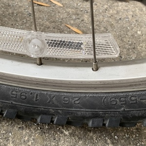 1990 Trek 820 Silver, gray or bare metal and Blue