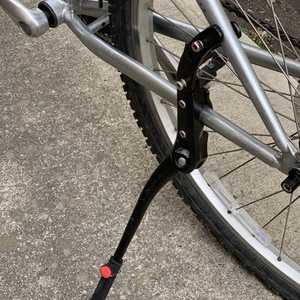 1990 Trek 820 Silver, gray or bare metal and Blue