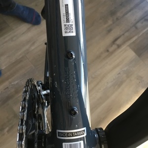 2021 Cannondale Topstone 1 Silver, gray or bare metal