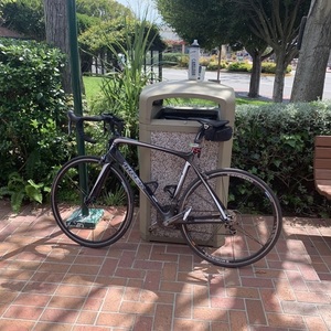 2007 Trek Madone SL 5.2 Silver, gray or bare metal