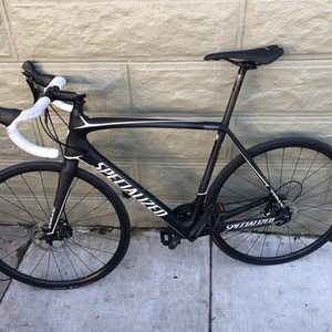 2017 Specialized Tarmac Silver, gray or bare metal