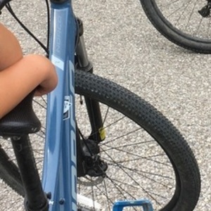 2019 Norco Bikes Storm Blue and Silver, gray or bare metal