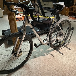 2022 Salsa Cutthroat Silver, gray or bare metal and Yellow or Gold