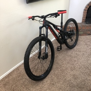 2019 Specialized Stumpjumper fsr comp Black and Red