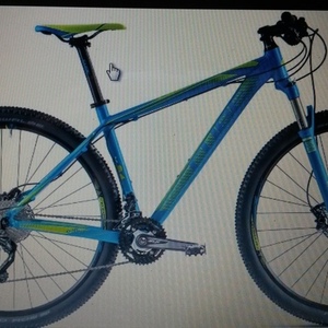 2014 Cube Blue and Green