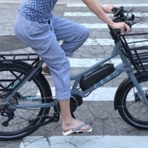 2018 Cero Rigid aluminum 6061-T6 with tig welding cargo bike (front storage) Silver, gray or bare...