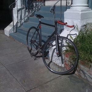 2007 Raleigh Rush Hour Silver or Gray and Red