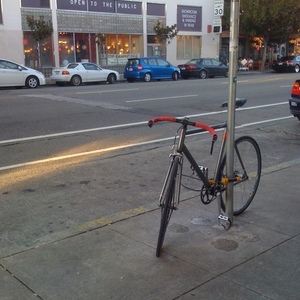 2007 Raleigh Rush Hour Silver or Gray and Red