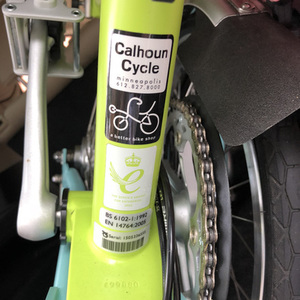 2016 Brompton Bicycle 499880 Teal