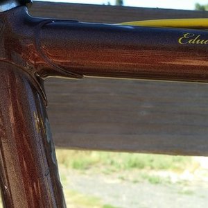 1986 Bianchi Giro Brown and Yellow or Gold