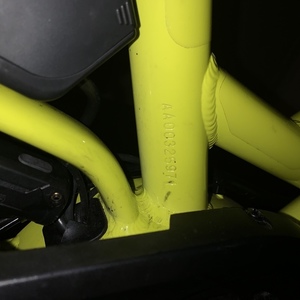 2021 Tern HSD Performance P9 Yellow or Gold and Silver, gray or bare metal