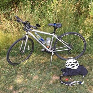 2006 Trek 7.2 FX Silver, gray or bare metal