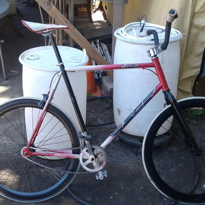 2013 SE Bikes Draft Red, White, and Black