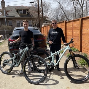 2022 Yeti SB130 Silver, gray or bare metal and Black