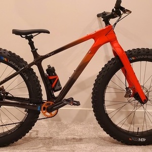 2022 Salsa Beargrease Orange and Brown