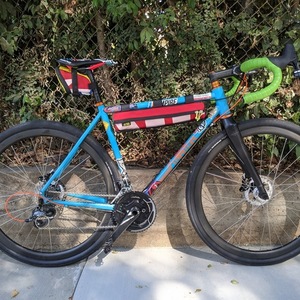 2014 Traitor Crusade 52cm Blue, Orange, and Stickers tape or other cover-up