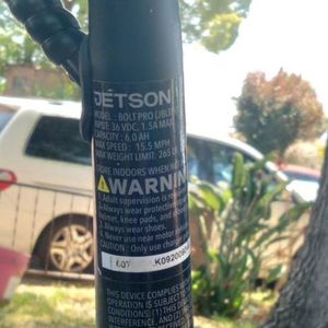 2021 Jetson Bolt Pro Black