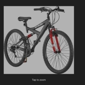 2021 Supercycle Nitrous Dual Suspension 26inch Silver, gray or bare metal and Red