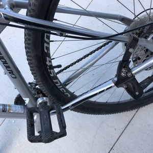 2014 Cannondale Trail 29 6 Silver, gray or bare metal