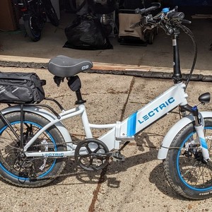 2021 Lectric eBikes XP 2.0 ST (step-through) White