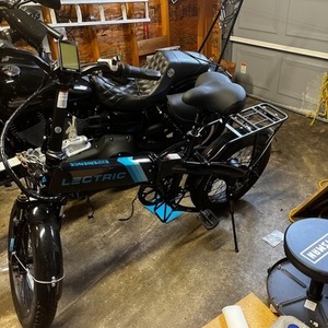 2022 Lectric eBikes XP 2.0 Black and Blue