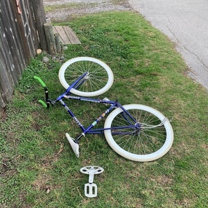 2022 Other Blue and Stickers tape or other cover-up