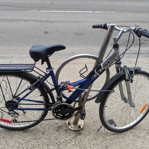 CCM City express Blue and Silver, gray or bare metal