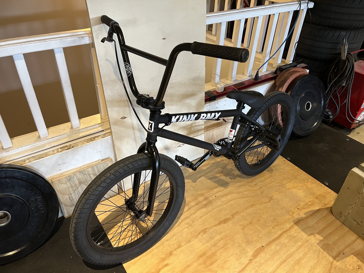 Kink Curb 20 Inch BMX Bicycle Complete Brushed Brass Finish Kink