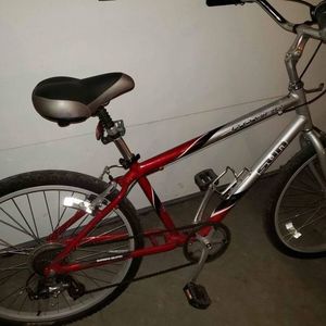 Sun 7005 Red and Silver, gray or bare metal