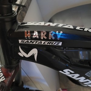 Santa Cruz Nomad Black, Red, and White