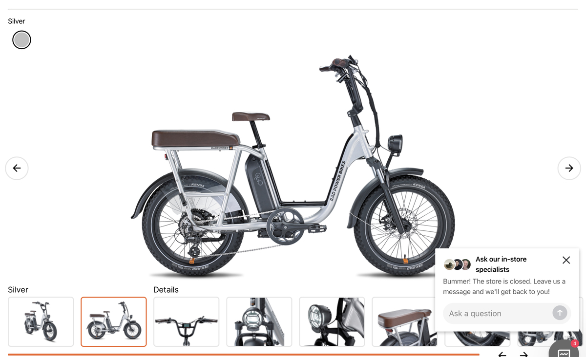 2022 Rad Power Bikes Rad runner plus Utility
