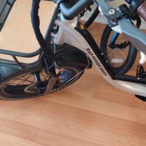 2022 Rad Power Bikes Radrunner plus Silver, gray or bare metal