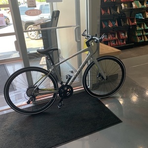 2019 Specialized Sirrus Silver, gray or bare metal