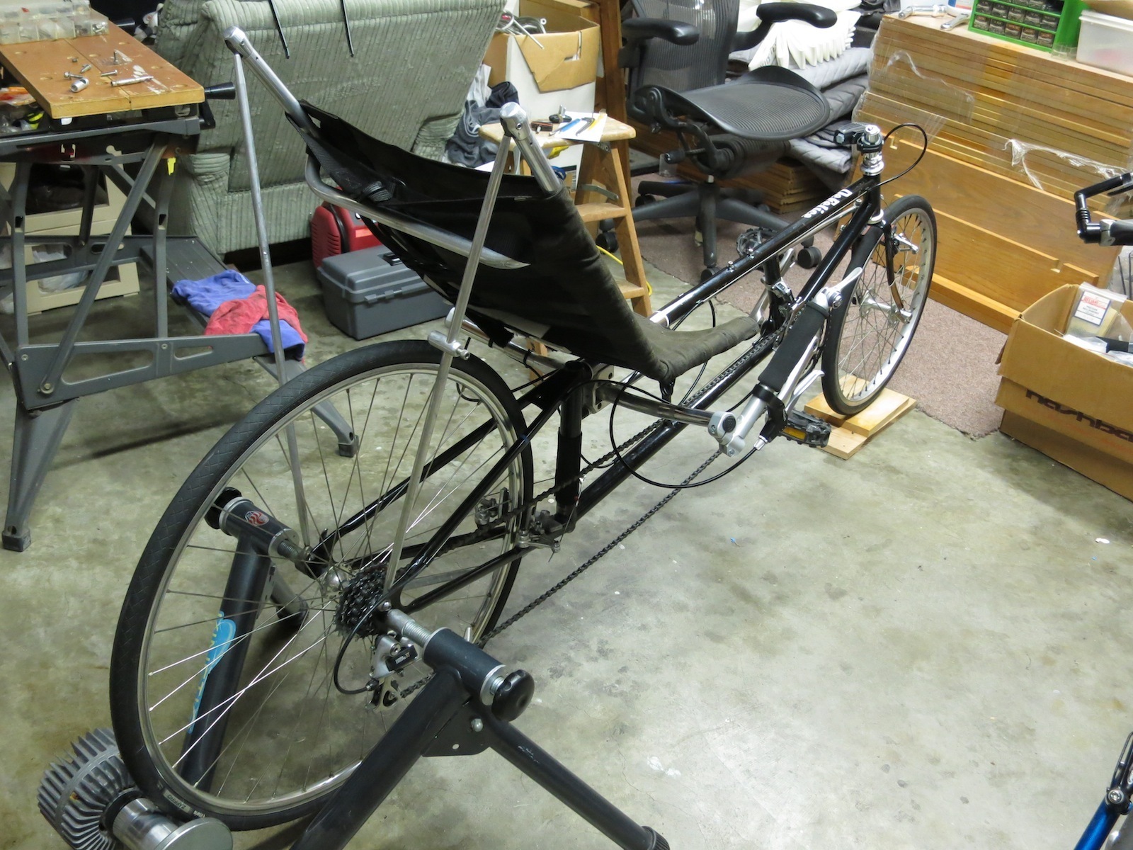 1988 Defelice Long wheel base recumbent