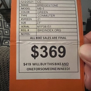 Bridgestone MB-5 Green