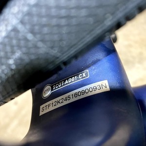 2017 SCOTT Addict Silver, gray or bare metal and Blue