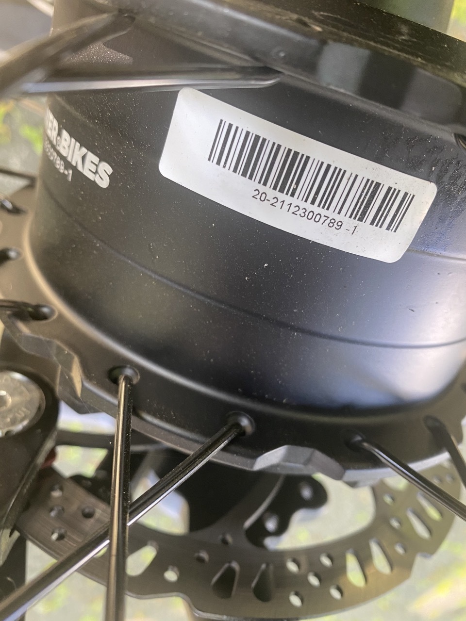 Faisceau de câbles Harnais Radrunner Radpower Bikes Cargo Electrique - Équipements vélos