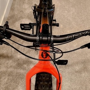 2022 Salsa Beargrease Orange and Brown